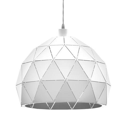 Roccaforte Plafonnier Dome Suspension Blanc