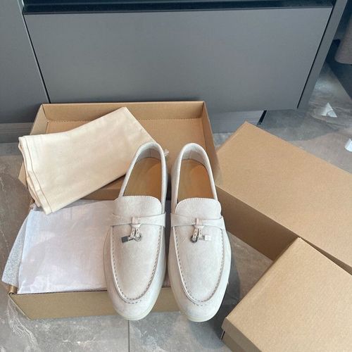 Chaussures Chaussures De Marche D'été Pour Femmes Et Hommesmocassins En Cuir Suédé Rosegland En Métalchaussures Plates Enfilermulesmocassins De Conduite Décontractés