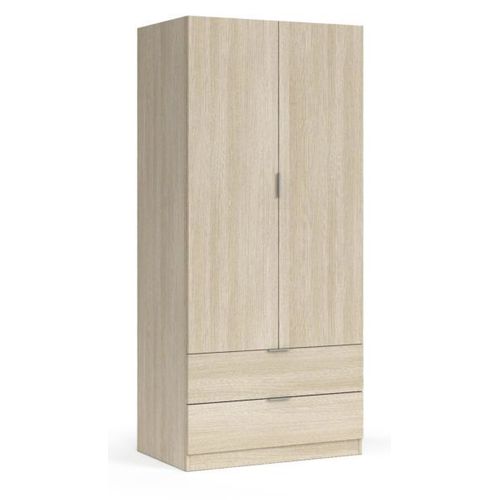 Armoire À Deux Portes Battantes Et Deux Tiroirs