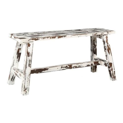 Banc En Acajou Blanchi