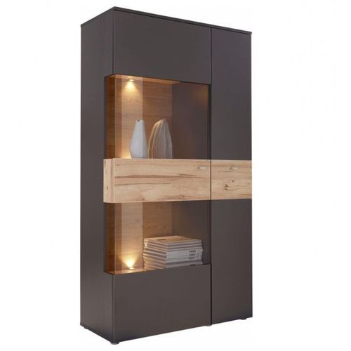 Armoire Vitrine 2 Portes Ouverture Gauche - Marbella