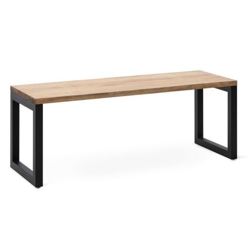 Banc Icub Strong Eco 40x120x48cm Noir