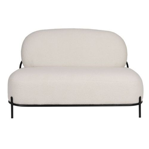 Canapé 125x71,5x77 Cm En Tissu Ivoire - Cello