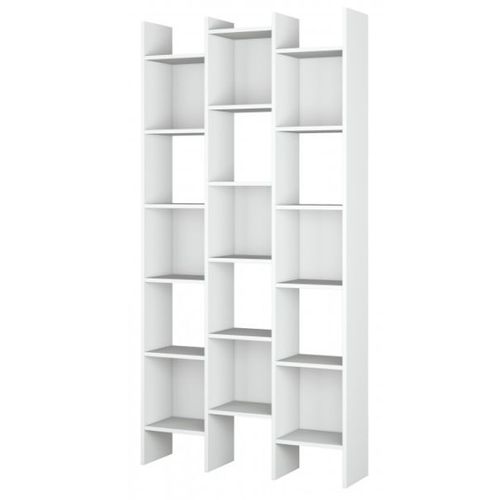 Etagère Kim 3 Échelles L96cm X H192cm - Blanc