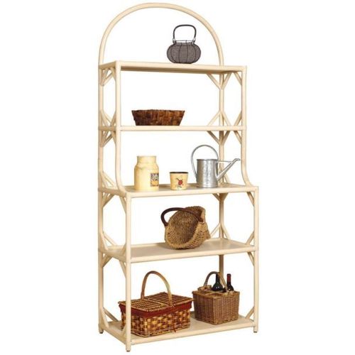 Etagère En Rotin Cérusé
