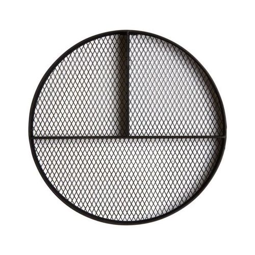 Etagère Ronde Murale Fond Grillagé