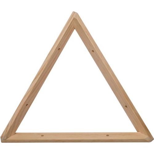 Equerre Triangle En Pin Brut 30 Cm