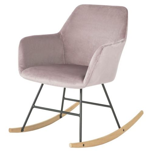 Chaise À Bascule Avec Accoudoirs Fauteuil De Relaxation Pieds - Sobuy Fst68-P