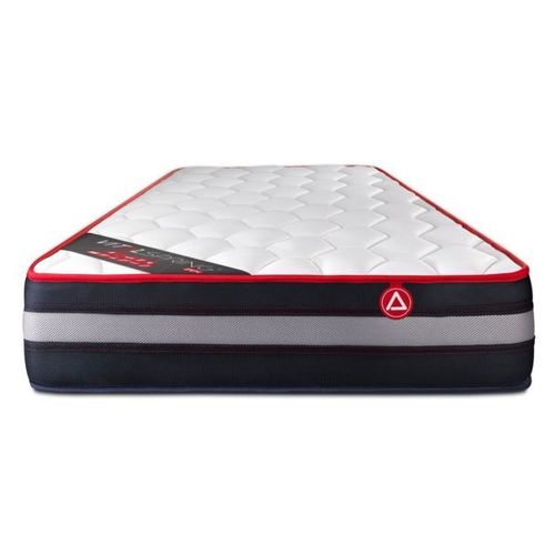 Matelas Vitalspring Zen 90x200 Ressorts Ensachés, Visco 5 Zones Ultra Épaisseur