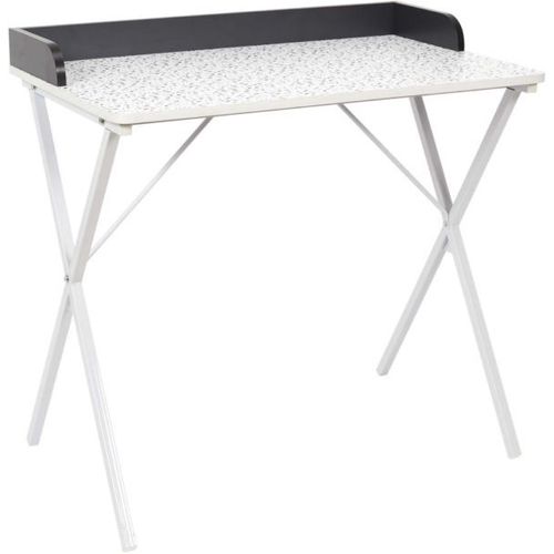 Bureau En Métal Et Mdf Terrazzo