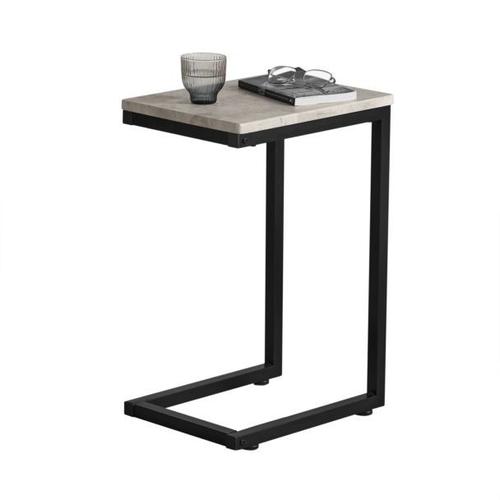 Sobuy Table DAppoint Moderne Table Basse Bout De Canapé À Café Gris Clair, Fbt44-Hg