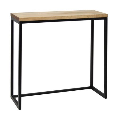 Table Console Icub 30x80x80cm Noir