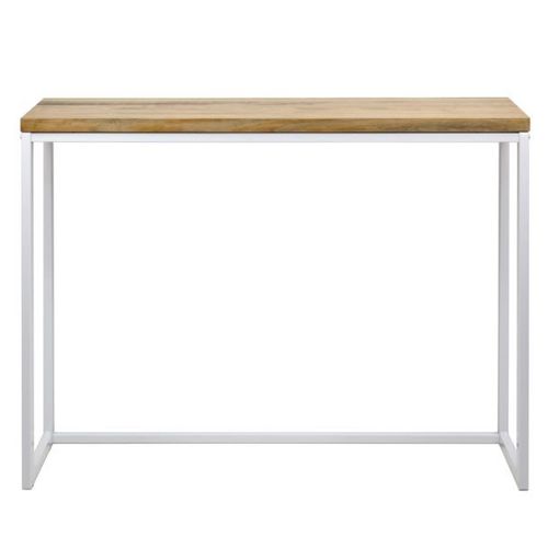 Table Console Icub 30x100x80cm Blanc