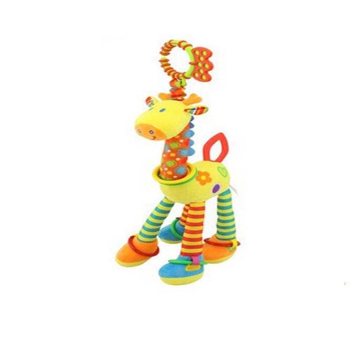 Hochets En Peluche Doux Pour Bébé,Éducation Précoce,Jouets De Poignée,Girafe,Animal,Handhavana,Bébé,Tout-Petit,Voiture,Lit - Type Yellow Giraffe B