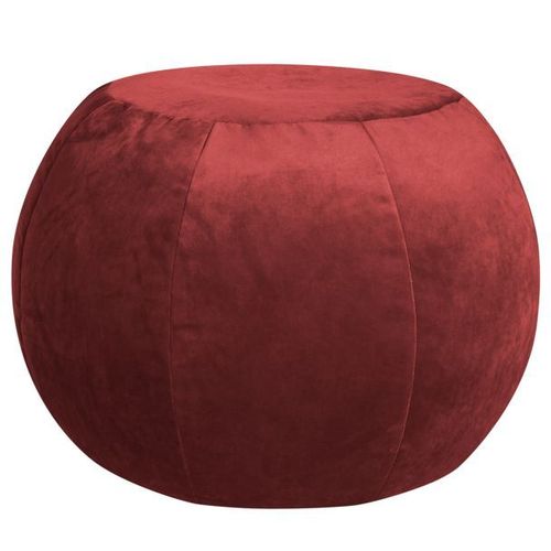 Pouf Plump Veluto Marsala Marsala