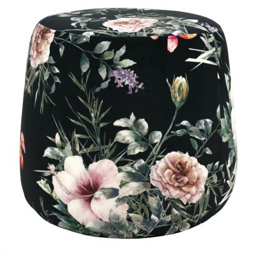 Pouf En Velours