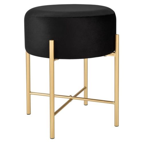 Tabouret Rembourré Rond Kungälv 44 X 35 Cm [En.Casa]