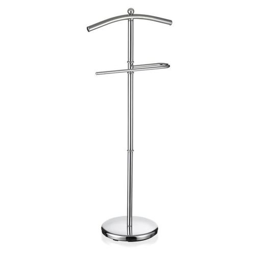 Valet De Chambre Jörg Valet De Nuit Support Pour Vestes Porte Vêtements En Métal Chromé