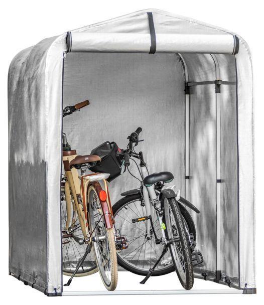 Tente Garage pour Vélo Noire Imperméable Rangement Bicyclette Extérieur