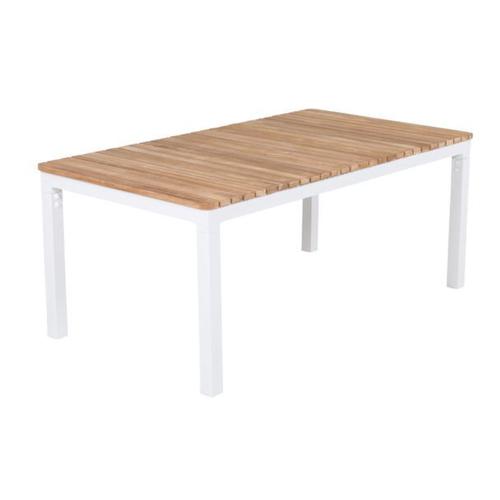 Table Basse De Jardin En Alu Et Teck Brasilia