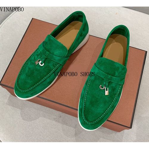 Chaussures Vinapobomocassins En Cuir Group Et Daim Pour Hommemules De Loisirschaussures De Couplede Conduite Et De Marchede Qualité Supérieure