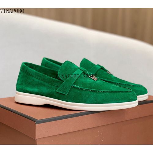 Chaussures Mocassins En Cuir Enfiler Pour Femmesbout Rondchaussures Platesglandpendentif En Métaldesignmarque De Luxechaussures De Marchehaute Qualité