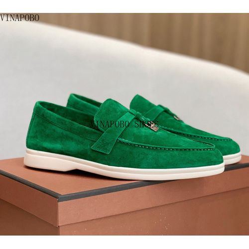 Chaussures Mocassins En Cuir Enfiler Pour Femmesbout Rondchaussures Platesglandpendentif En Métaldesignmarque De Luxechaussures De Marchehaute Qualité