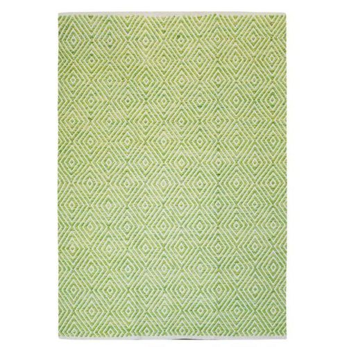 Tapis Coton Design Glaze 160x230 Cm Vert Pistache - Novatrend