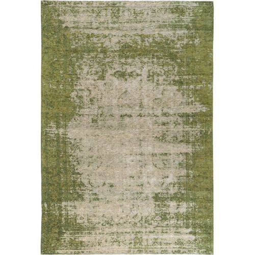 Tapis Vintage Tissé À Plat Tosca Vert 115x180 Cm - Tapis Poil Ras / Effet Usé