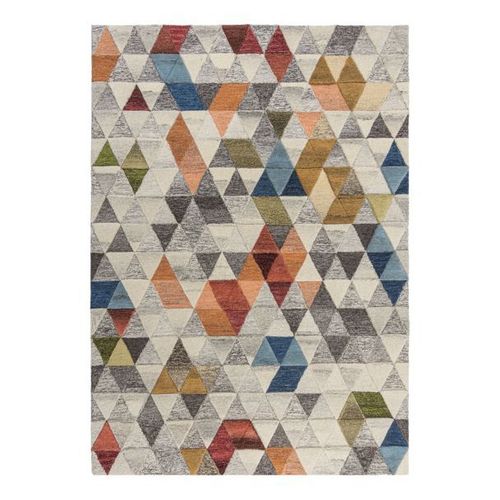 Tapis De Salon Pure Laine Amario 160x230 Cm Multicolore - Novatrend