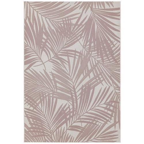 Tapis Intérieur Extérieur Lobby Palm 200x290 Cm Rose - Novatrend