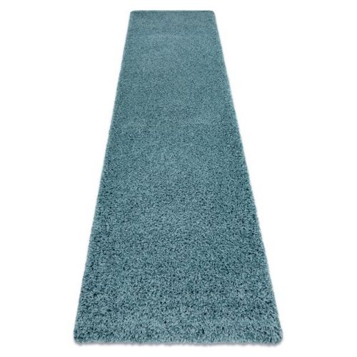80x300 Cm Tapis, Le Tapis De Couloir Soffi Shaggy 5cm Bleu - Pour La Cuisine, L'antichambre, Le Couloir