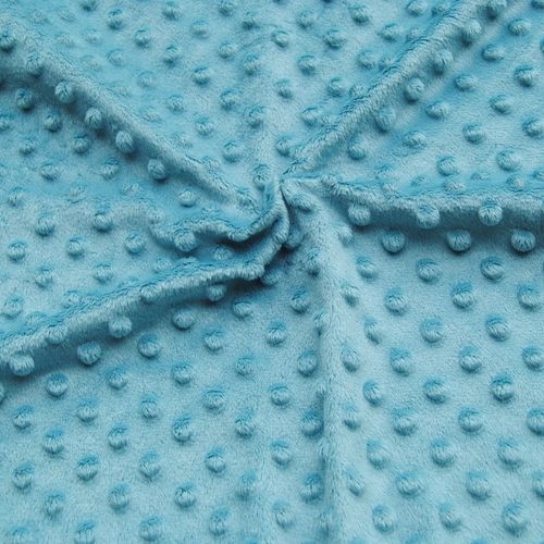 Doudou En Peluche Fait À La Main Pour Bébé,Couverture Confortable,Tissu De Literie,Super Doux,Court,Bricolage,Classe A - Type M23 Sea Blue-160cm X 50cm