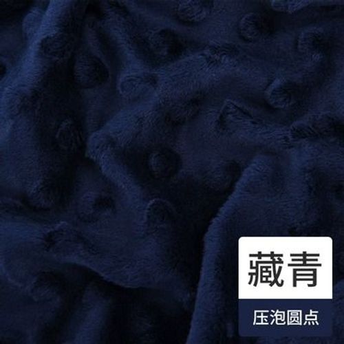 Doudou En Peluche Fait À La Main Pour Bébé,Couverture Confortable,Tissu De Literie,Super Doux,Court,Bricolage,Classe A - Type Navy Blue-B-160cm X 50cm