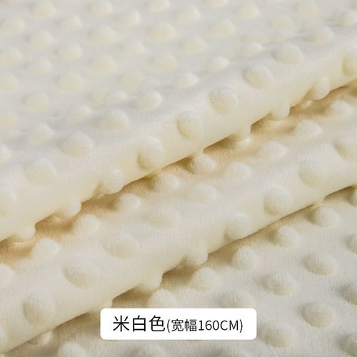 Doudou En Peluche Fait À La Main Pour Bébé,Couverture Confortable,Tissu De Literie,Super Doux,Court,Bricolage,Classe A - Type Off White-C-160cm X 50cm