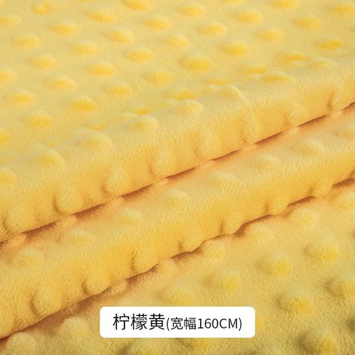 Doudou En Peluche Fait À La Main Pour Bébé,Couverture Confortable,Tissu De Literie,Super Doux,Court,Bricolage,Classe A - Type Lemon Yellow-C-160cm X 50cm