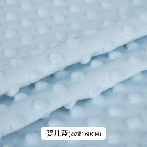 Doudou En Peluche Fait À La Main Pour Bébé,Couverture Confortable,Tissu De Literie,Super Doux,Court,Bricolage,Classe A - Type Baby Blue-C-160cm X 50cm