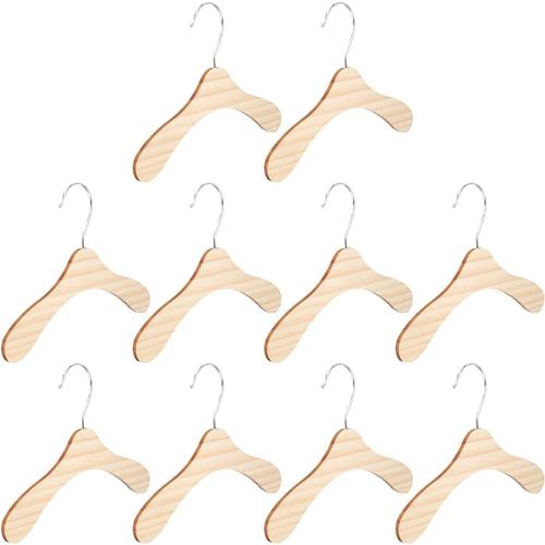 Étendoir À Linge Bois Etendoir Bois Portant A Vetement Bois Cintres pour Petits Chiens Cintres Anti-Dérapants pour Vêtements pour Chiens Portant Vetement Bois Étendoir Bois Chiot Accessoire