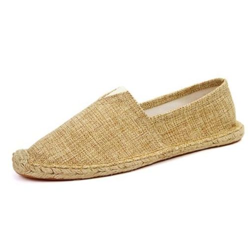 Chaussures Asiletoespadrilles Noires Rétro Vintage Pour Femmeschaussures Décontractéesgrande Taillerespirantesunisexe