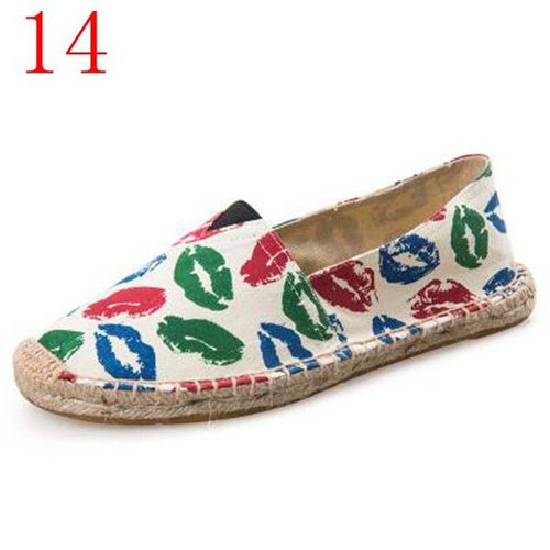 Chaussures Asiletoespadrilles Noires Rétro Vintage Pour Femmeschaussures Décontractéesgrande Taillerespirantesunisexe