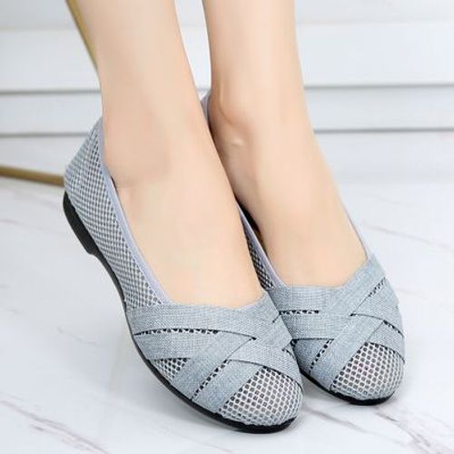 Chaussures Marlisasamocassins Plats Confortables Pour Femmeschaussures De Ballet Noireschaussures De Danse Pour Femmesmocassins Gris Mignonshaute Qualitéf2038