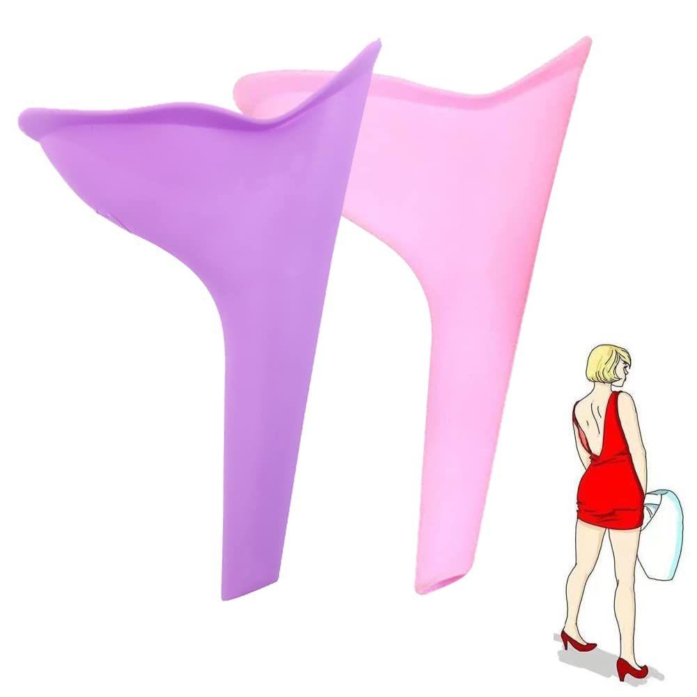 Haifu Urinoir pour Femme, Urinelle Réutilisable, Urinoir Femelle à Entonnoir  en Silicone, Portable pour Pipi Debout Femme, Aide pour Uriner Debout  Durant Les Festivals, 2 Pièces pour Dehors, Camping, Voyage | Rakuten