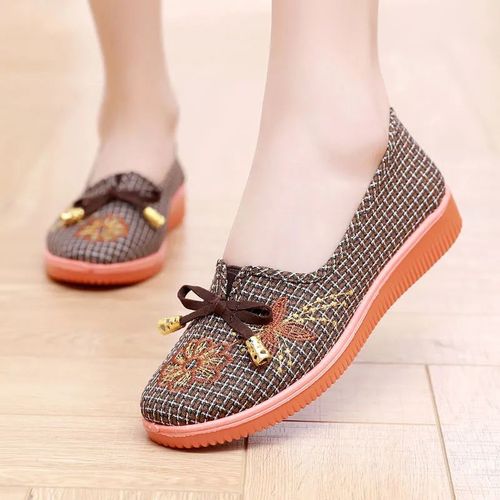 Chaussures Marlisasamocassins Plats Confortables Pour Femmeschaussures De Ballet Noireschaussures De Danse Pour Femmesmocassins Gris Mignonshaute Qualitéf2038