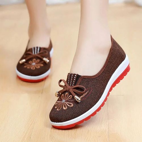 Chaussures Marlisasamocassins Plats Confortables Pour Femmeschaussures De Ballet Noireschaussures De Danse Pour Femmesmocassins Gris Mignonshaute Qualitéf2038