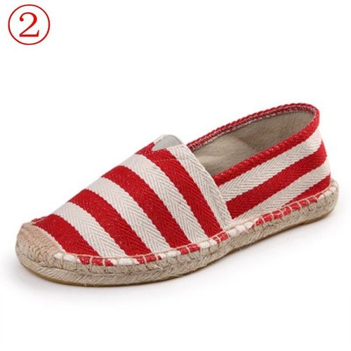 Chaussures Asiletoespadrilles Noires Rétro Vintage Pour Femmeschaussures Décontractéesgrande Taillerespirantesunisexe