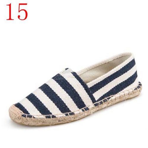 Chaussures Asiletoespadrilles Noires Rétro Vintage Pour Femmeschaussures Décontractéesgrande Taillerespirantesunisexe