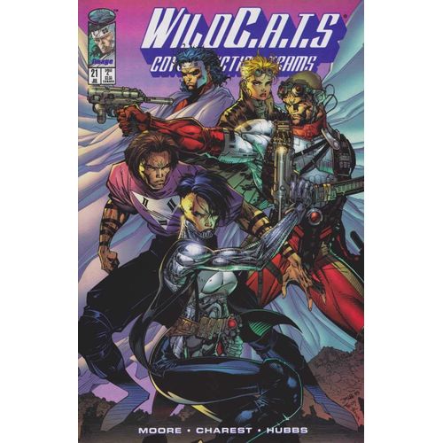 Wildcats # 21 ( V.O. Image 1995 ) ** Alan Moore & Travis Charest **