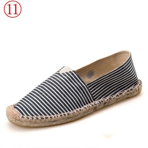 Chaussures Asiletoespadrilles Noires Rétro Vintage Pour Femmeschaussures Décontractéesgrande Taillerespirantesunisexe