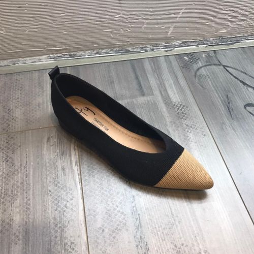 Chaussures Espadrilles Tissées En Microcarence Pour Femmeschaussures Confortables Talons Platsmélange Pointu De Couleurs Creepersmocassins Aldon Respirants2019