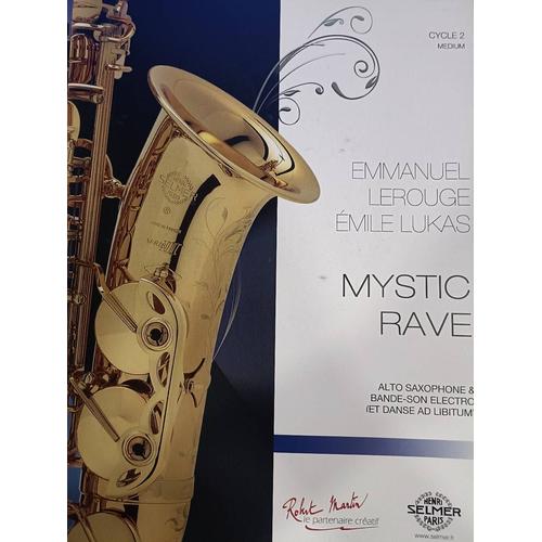 Mystic Rave Pour Saxophone Et Bande-Son Electro